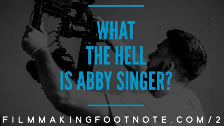 abby singer filmmaking shot